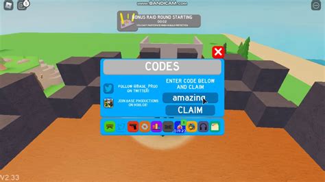 Roblox Base Raiders Codes .